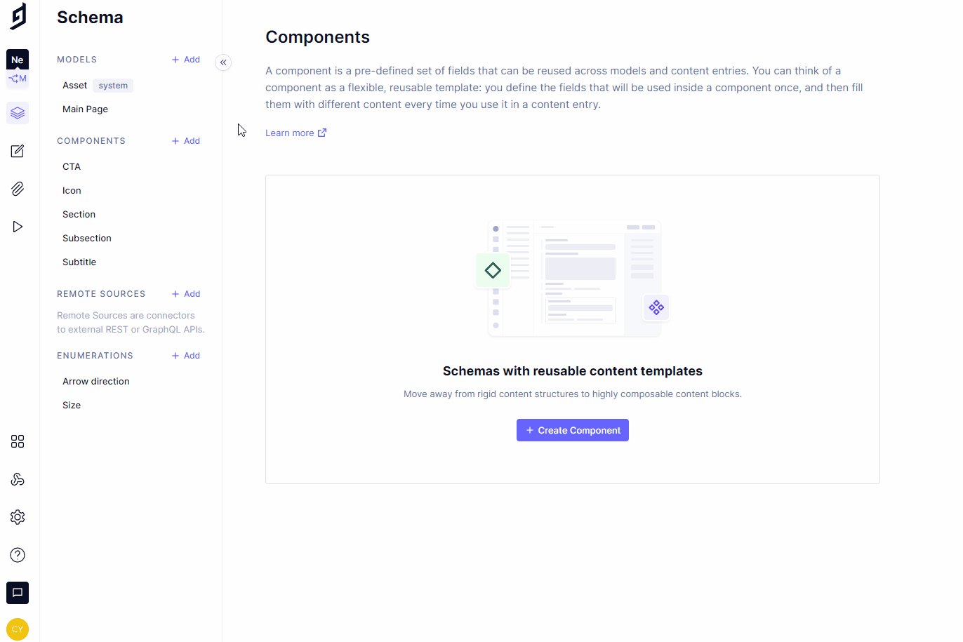 Creating a component